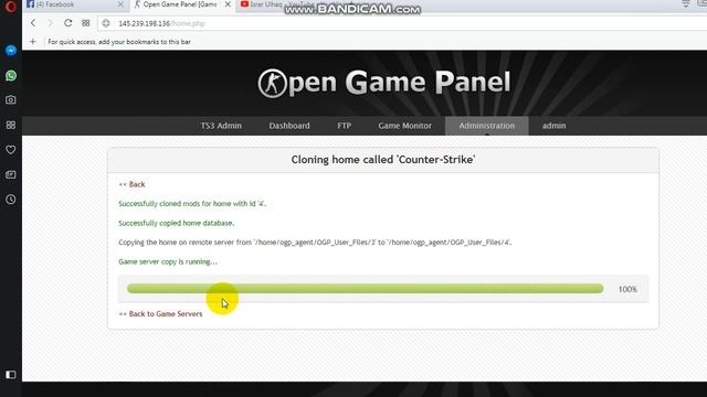 How To Make Server ON OGP Open Game Panel смотреть онлайн