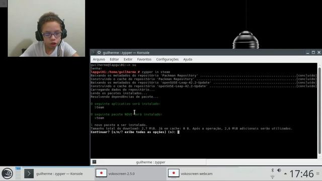 Como instalar steam no Linux openSUSE смотреть онлайн