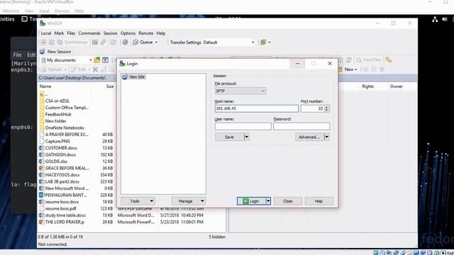 VNC Files Transfer