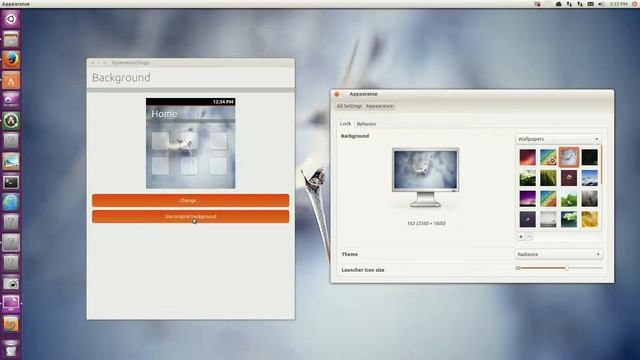 Ubuntu System Settings background смотреть онлайн