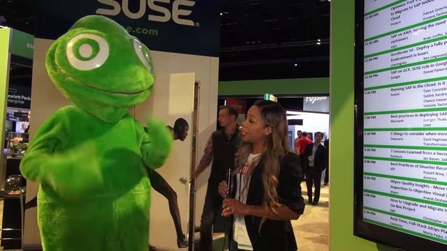 Ruby Nicholson at SAP SAPPHIRE NOW 2019 with SUSE Chameleon смотреть онлайн