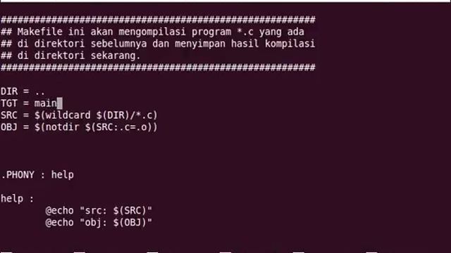 Tutorial makefile 4 program saved in same directory while build files saved in subdirectory смотреть онлайн