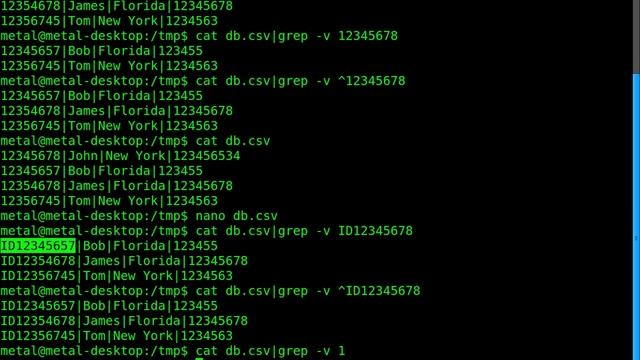 BASH - Removing Lines From a File Part2 смотреть онлайн