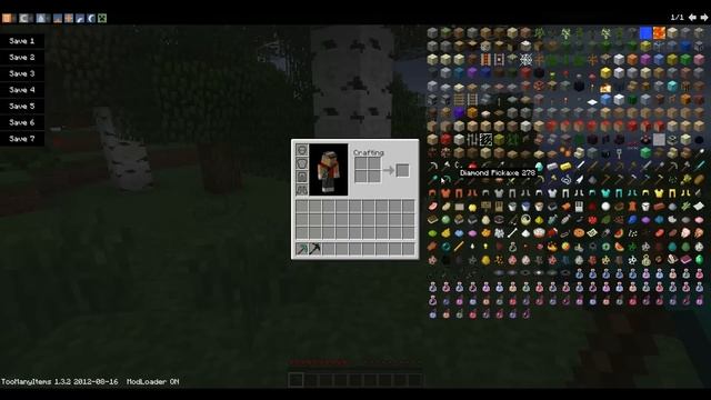 Minecraft 1.3.2 - How to install Obsidian Tools Mod (OUTDATED) смотреть онлайн