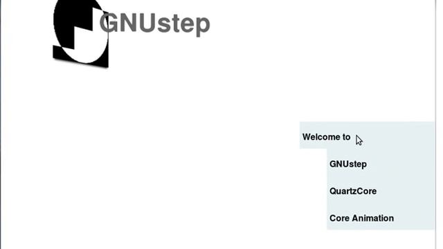 GNUstep QuartzCore: QuartzCoreDemo смотреть онлайн