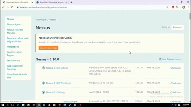 Installing Nessus смотреть онлайн