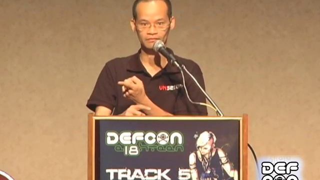 DEFCON 18: Operating System Fingerprinting for Virtual Machines смотреть онлайн
