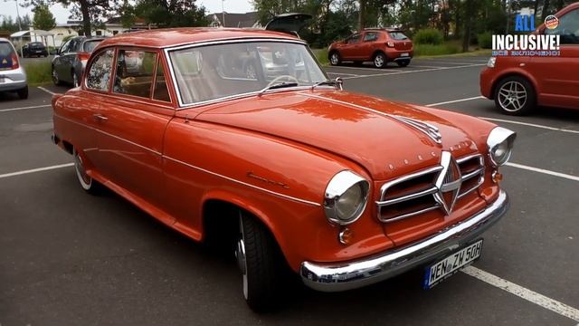 Borgward Hansa „ Isabella “ год 1954, 60 лс, 135 км/ч, 1500 cm³ Прекрасный автомобиль. смотреть онлайн