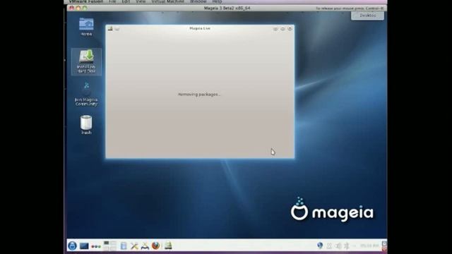 Installing Mageia KDE4 3Beta2-Cauldron on VMware Fusion 5 Steps смотреть онлайн