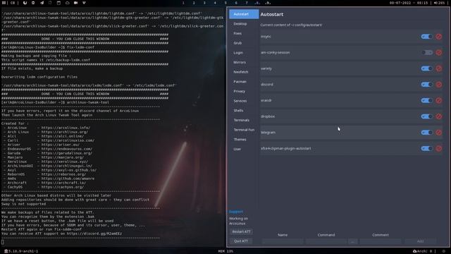 ArcoLinux : 2945 ATT - three fix scripts for sddm, lightdm and lxdm смотреть онлайн