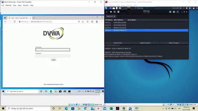 Nhóm 03 Demo 03 Kỹ Thuật Hack Trên Kali Linux (music) смотреть онлайн
