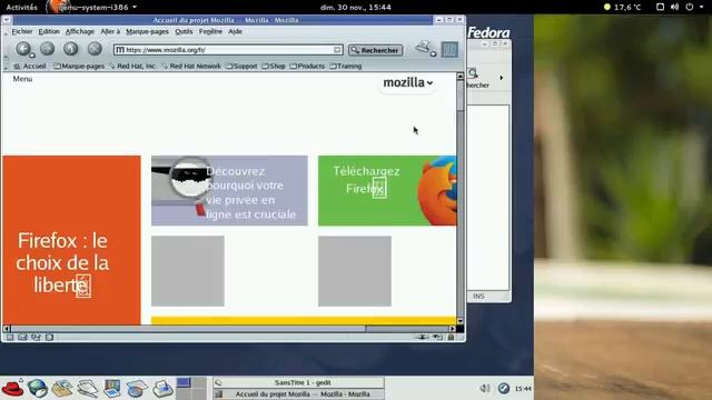 Fedora Core 1... (deuxième envoi suite à effacement accidentel !) смотреть онлайн