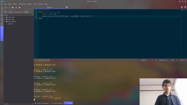 How to turn the keyboard into a piano in Linux смотреть онлайн
