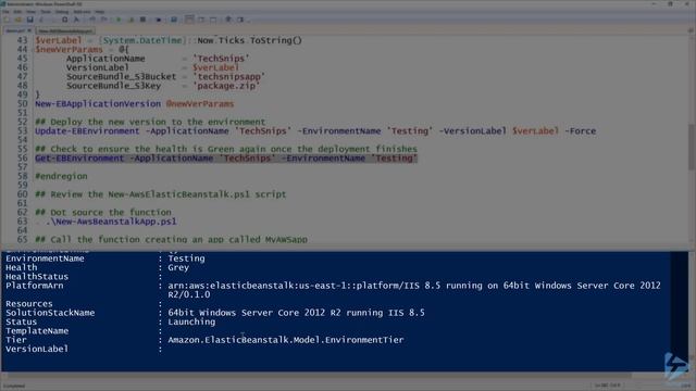 How To Create And Deploy An AWS Elastic Beanstalk Web App Package With PowerShell смотреть онлайн