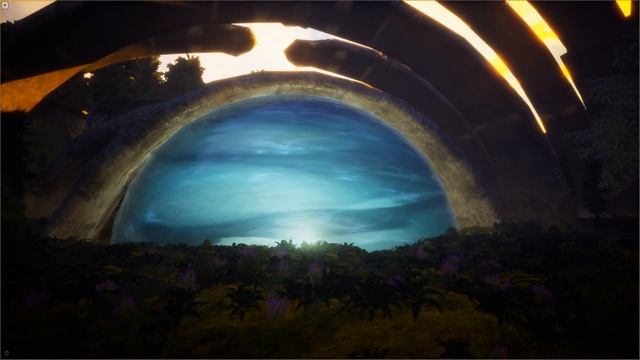Unreal Engine 4 Water Spirt Lighting смотреть онлайн