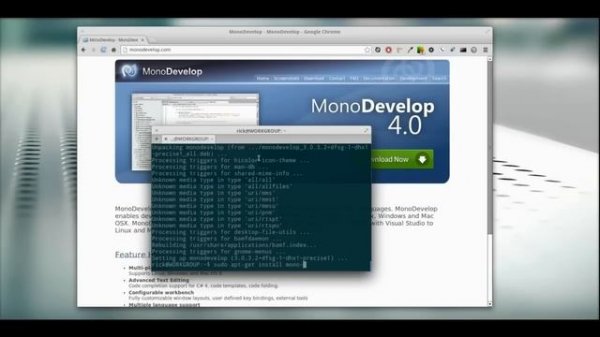 How to install monodevelop for ASP.NET apps in Linux / Ubuntu?