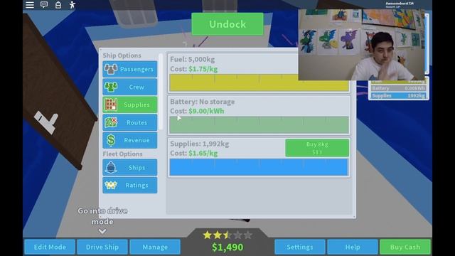 I've build my very own ship! Roblox Cruise Ship Tycoon #1 смотреть онлайн