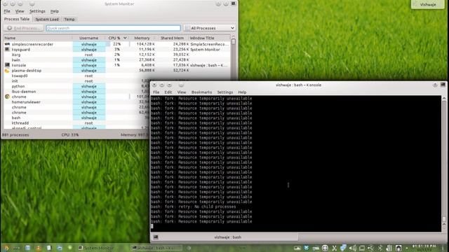 Forkbomb prevention using limits.conf file.. смотреть онлайн