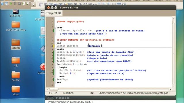 Programa Controlede Video freepascal no linux смотреть онлайн