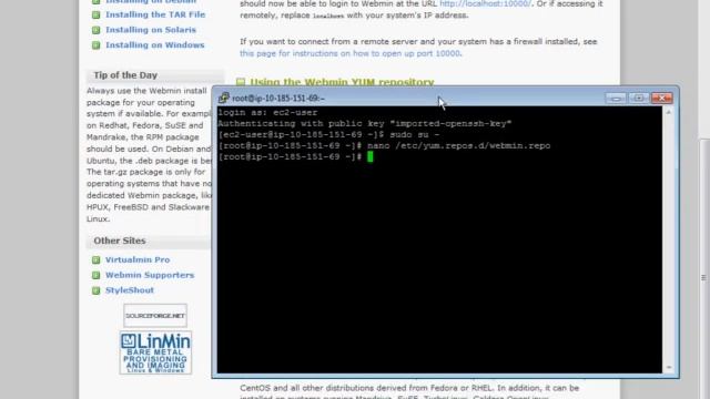 Install webmin on centos смотреть онлайн