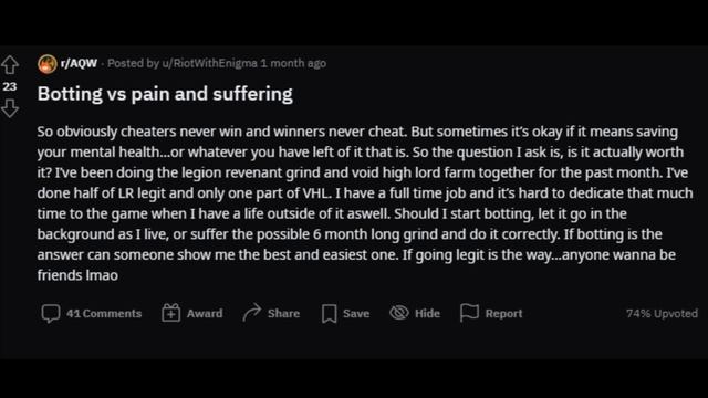 Botting Is Bad (Part 1) смотреть онлайн