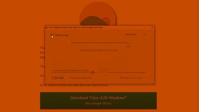 F.lux 4 beta - Change color to... (Windows) смотреть онлайн