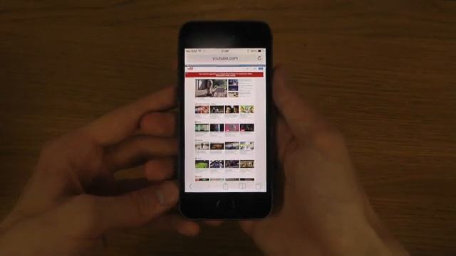 iPhone 5S iOS 8 - Request Desktop Site Review смотреть онлайн