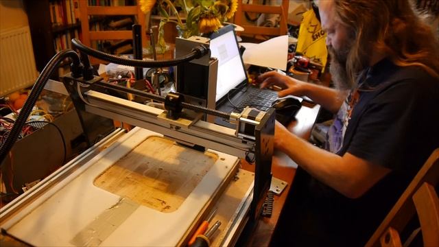 Colinbus CNC Profiler GRBL Conversion. Simple Arduino CNC. смотреть онлайн