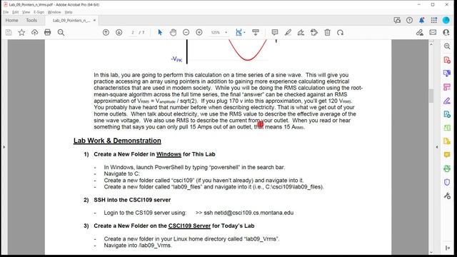 CSCI 109: Lab 9 Overview - Pointers and the "RMS Calculator" смотреть онлайн