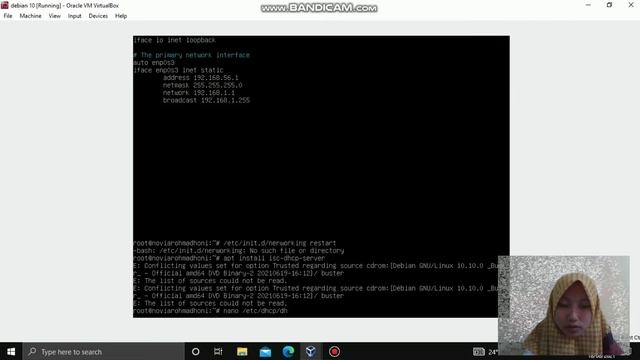 Cara Konfigurasi DHCP Server Debian 10 di Virtual Box смотреть онлайн