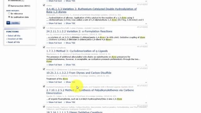 Tutorial - Text Searching in Science of Synthesis смотреть онлайн