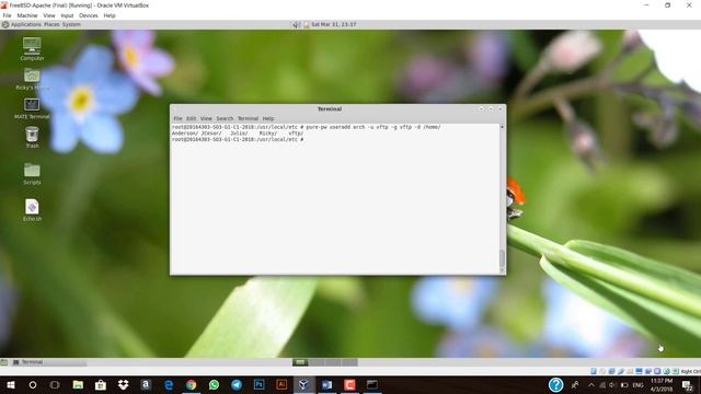 PRACTICA NO. 11, SERVIDOR FTP en FreeBSD смотреть онлайн