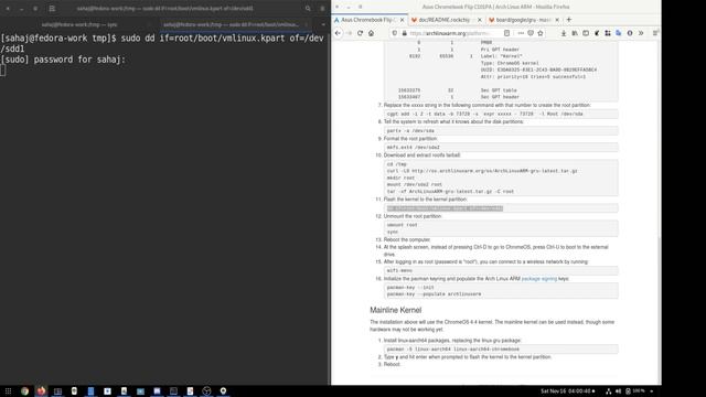 Boot Arch Linux on Asus CP101 ChromeBook aka Gru Bob смотреть онлайн