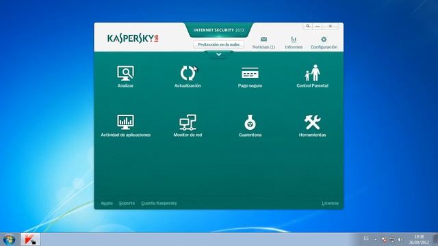 Kaspersky Internet Security 2013 - Instalación y primera visual смотреть онлайн