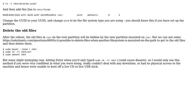 Ubuntu: How to move /usr to a new partition? (3 Solutions!!) смотреть онлайн