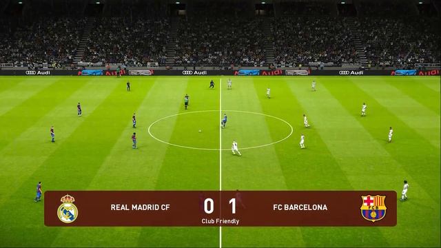 ⚽ Real Madrid vs Barcelona ⚽ | Club Friendlies (23/07/2022) | PES 2021 смотреть онлайн