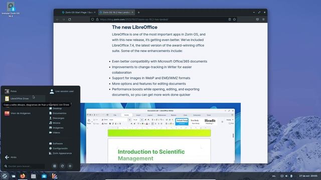 Zorin OS 16.2 estable ¿Que hay de nuevo? смотреть онлайн