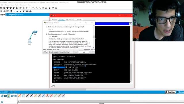 8.3.2.5 Packet Tracer - Navegando por el IOS.pka смотреть онлайн