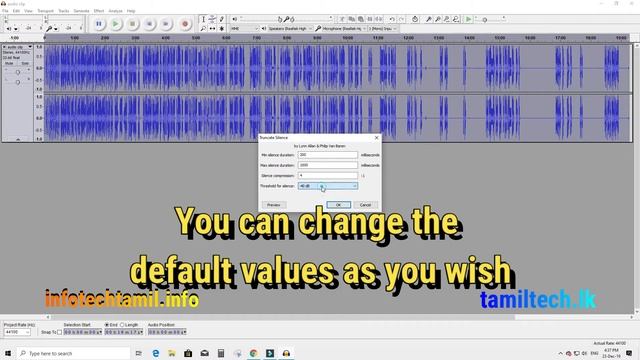 How to Truncate Silence in Audacity смотреть онлайн