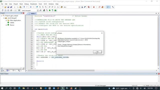 Part 5 GPIO Interfacing with LED смотреть онлайн