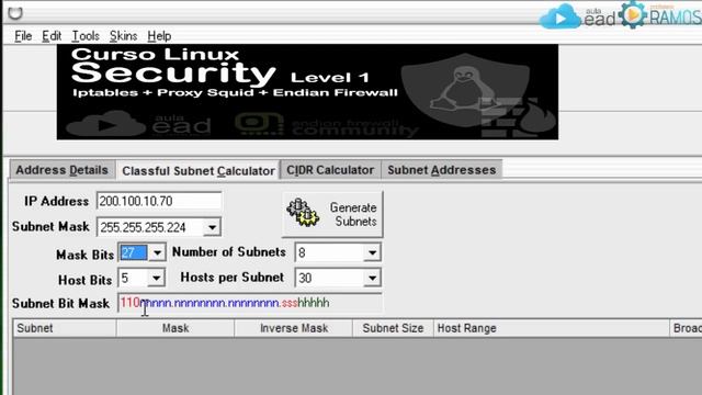 Calculadora de Subredes Advanced Subnet Calculator - http://aulaead.com - Aula 10.1 смотреть онлайн
