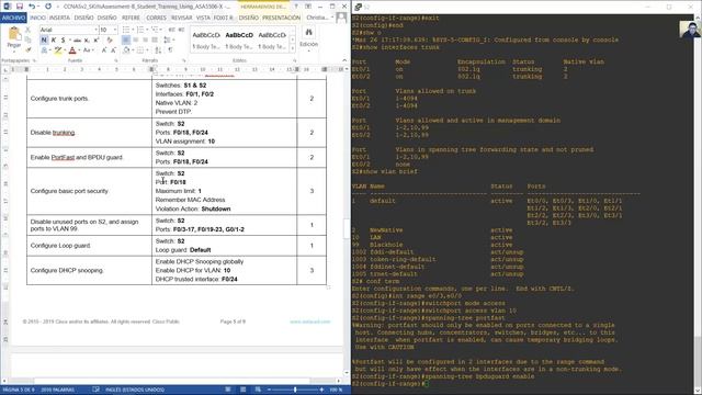 CCNA Security 2.0 - Evaluación de Habilidades Usando ASA 5506-X - Tipo B смотреть онлайн
