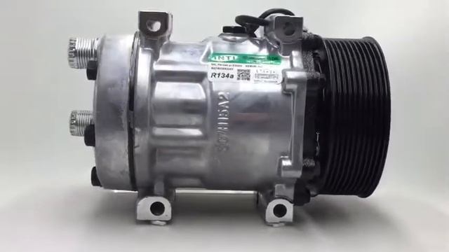 87709773 AIR COMPRESSOR SD7H15 8PK 119mm fits for Case IH Tractor Puma Steyr New Holland T7000 8730 смотреть онлайн