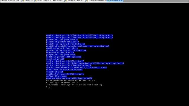 recuperar passoword de root OpenBSD смотреть онлайн