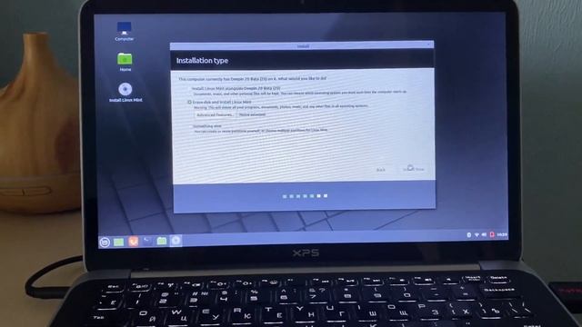 Linux Mint v20 Cinamon on Dell XPS 13 L321 смотреть онлайн