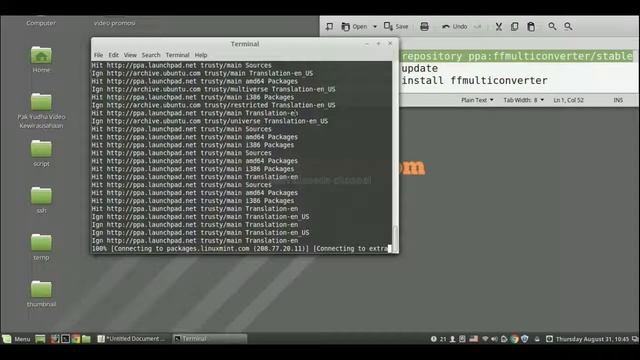 linuxmint install ffmulticonverter смотреть онлайн