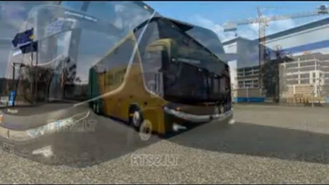 Euro Truck Simulator 2 mods: Marcopolo G7 1600 LD 6×2 Bus Skins смотреть онлайн