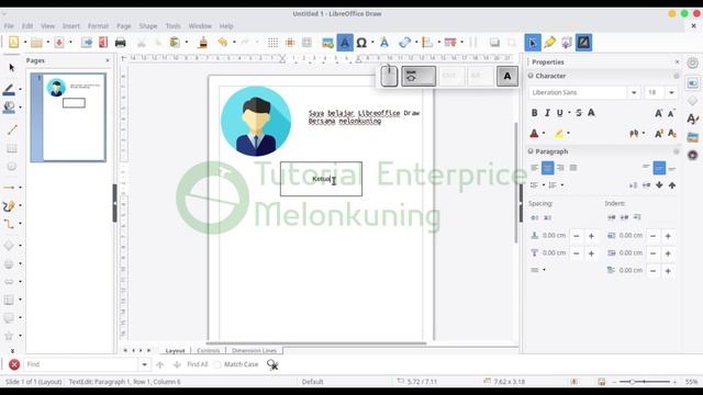 Tutorial Libreoffice - 5 Membuat bagan dan memasukan gambar смотреть онлайн