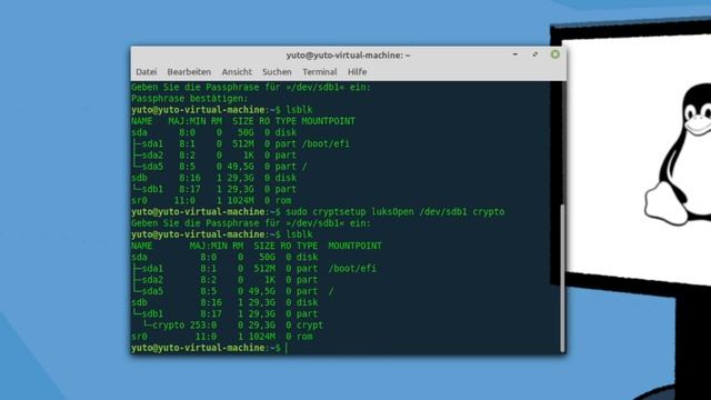 Partitionen unter Linux verschlüsseln смотреть онлайн