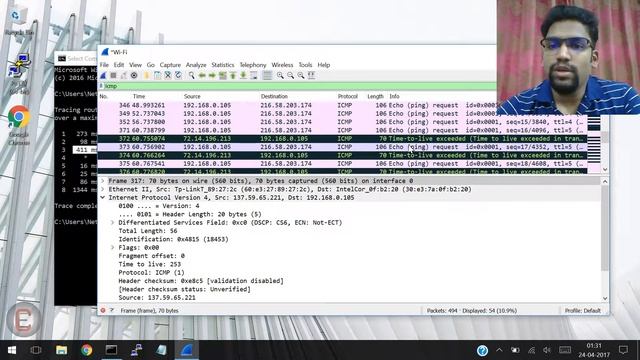 Learn the logic behind the traceroute utility - Part 2 смотреть онлайн